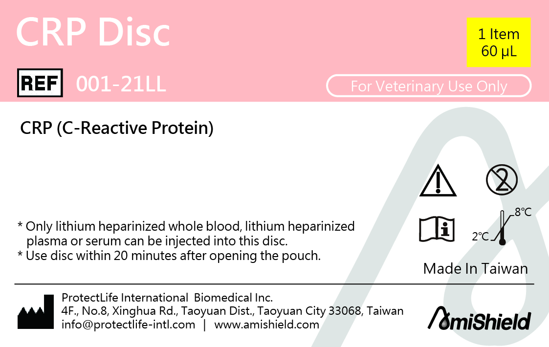 AmiShield CRP Disc Label
