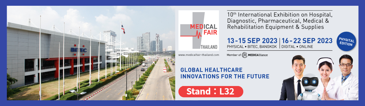 Medical Fair Thailand 2023 Banner