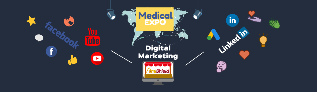 AmiShield online stand on the MedicalEXPO website